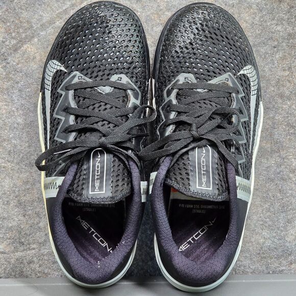Size 7 - Nike Metcon 6 Men's CK9388-010 Black Running Shoes Sneakers - Picture 4 of 10